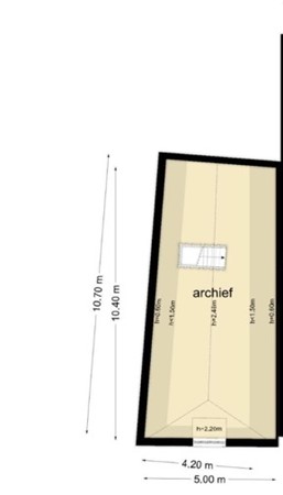 Floorplan - Oude Sluis 6, 3433 ZC Nieuwegein